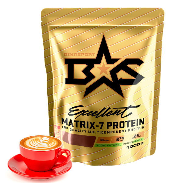 Многокомпонентный протеин Binasport "Excellent Matrix-7 PROTEIN" 1000 г ...