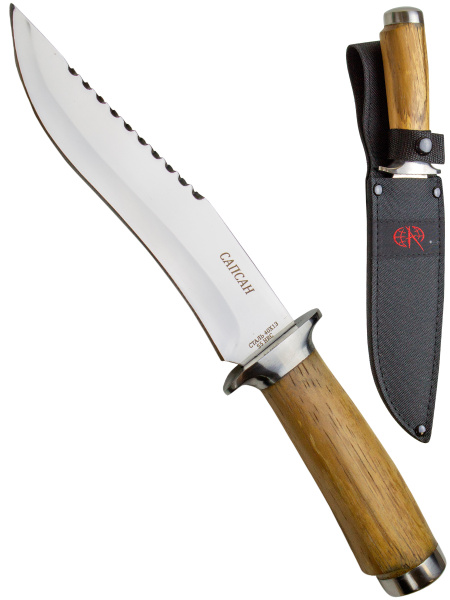 Охотничий нож "Сапсан", длина клинка 15,4 см, ножны в комплекте ...