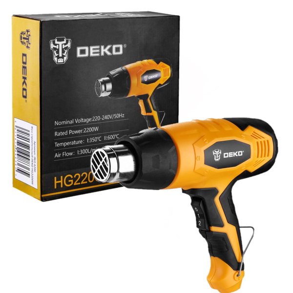 Строительный фен DEKO HG2200W - купить по выгодной цене в интернет ...