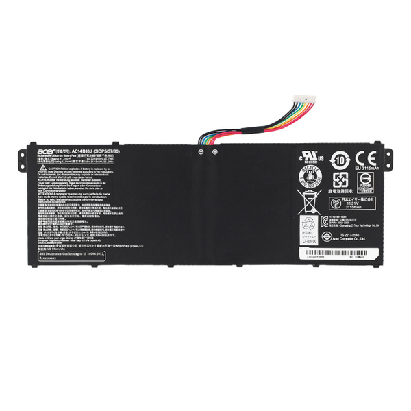 Аккумулятор AC14B18J для ноутбуков Acer Aspire A315-53 A315-57G A315 ...