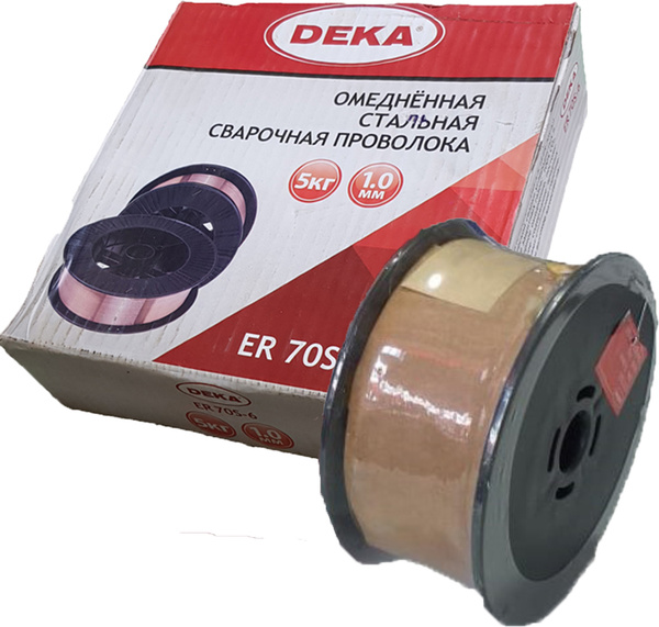 Сварочная проволока deka er70s 6. Deka 665mf.