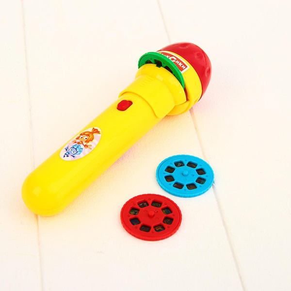 Проектор-фонарик детский ФИКСИКИ с животными - купить с доставкой по ...