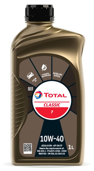 Масло моторное Total 10W-40 Синтетическое - купить в интернет-магазине ...