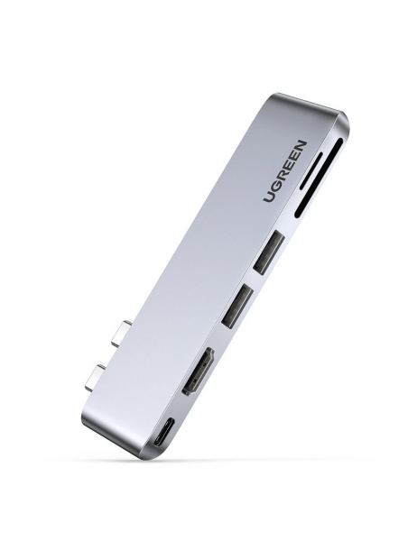 UGREEN. USB концентратор для MacBook (хаб), 3 x USB 3.0, HDMI, SD/TF ...