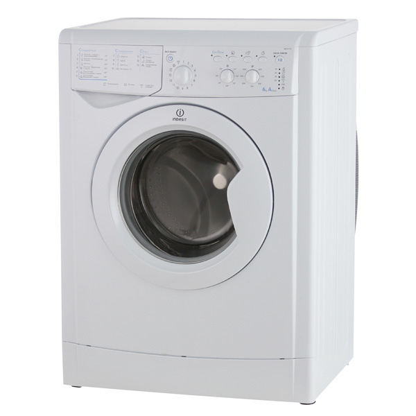 Стиральная машина Indesit IWSC 6105 (CIS), белый - купить по выгодной ...