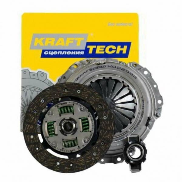 Сцепление ВАЗ-2110 в сборе Kraft Tech - Krafttech арт. W03200C,KT098553 ...
