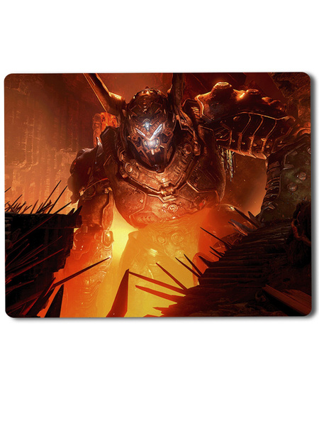 Геймерский коврик Doom (doom eternal, дум, игра, ад, демоны, культовое ...