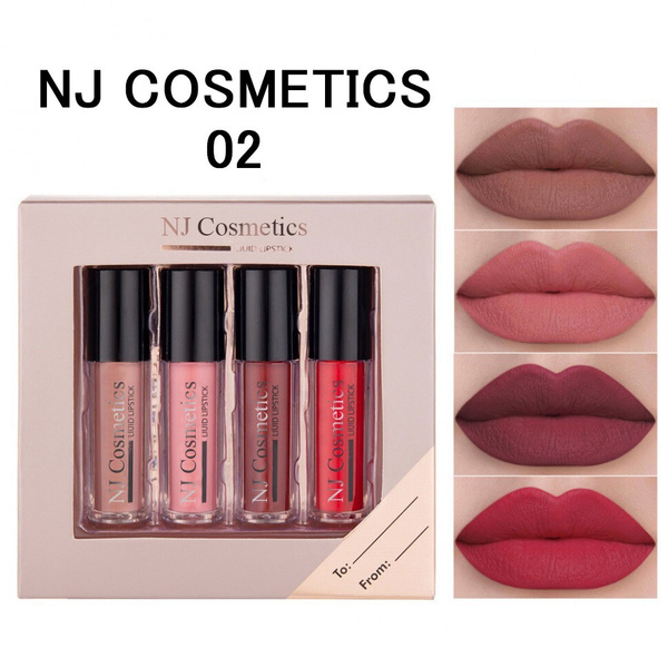 Помада для губ, Набор матовых помад, Матовые блески для губ, Блеск для ...