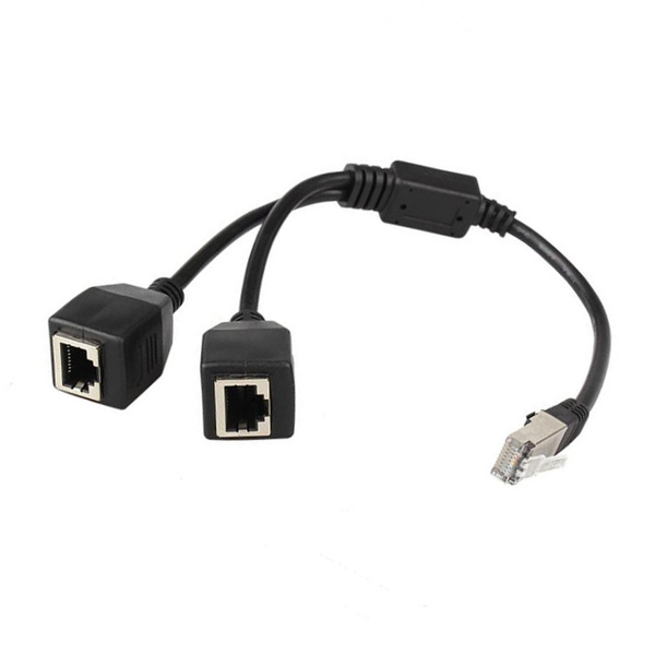 Кабель-разветвитель Ethernet RJ45, кабель Ethernet с 1 штекером на 2 ...