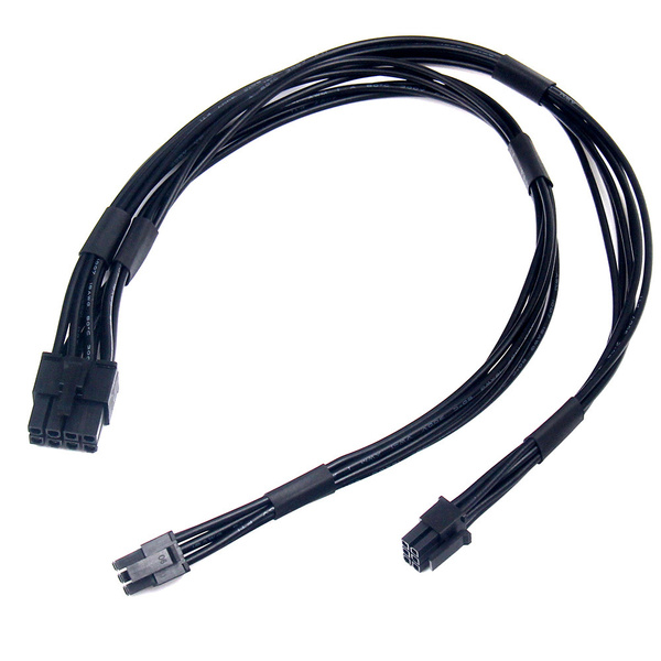 Двойной кабель питания PCI E с 6 контактным на 8 контактный разъем PCI ...
