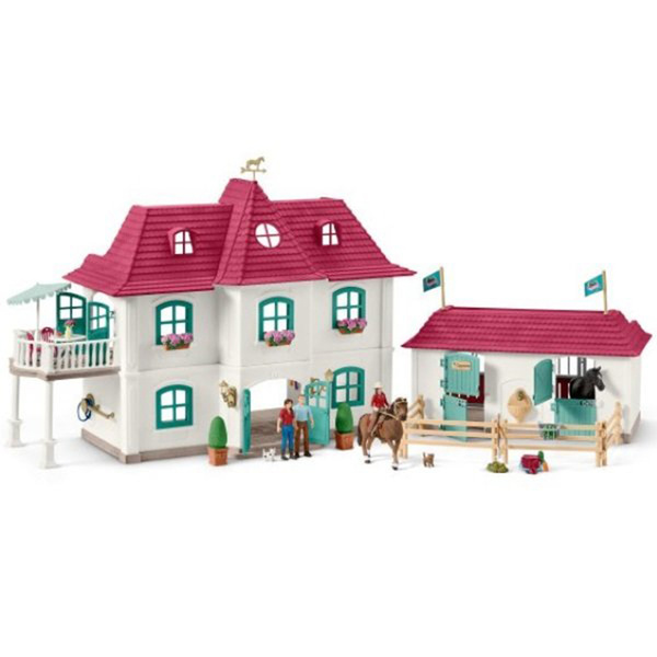 Игровой набор Schleich Конный двор с домом и конюшней - купить с ...