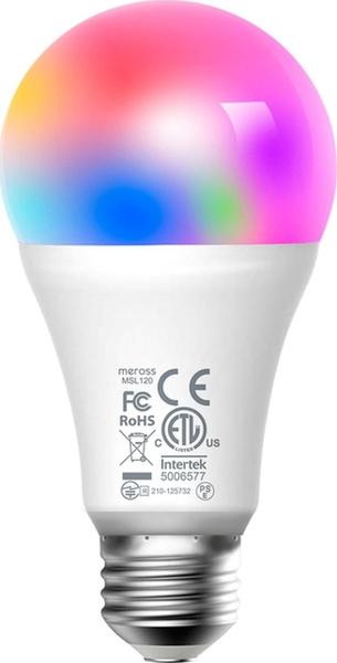 Meross Умная лампочка MSL120HK(EU), 9 Вт, Светодиодная купить на OZON ...