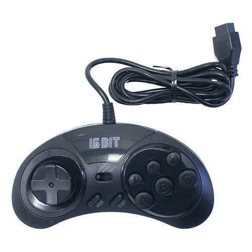Геймпад SEGA, для 16 bit, черный - купить по выгодной цене в интернет ...
