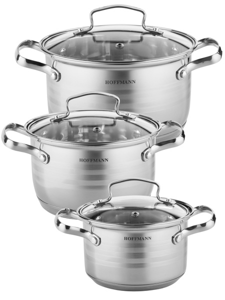 HOFFMANN Набор посуды для приготовления, 6 предм. - купить с доставкой ...