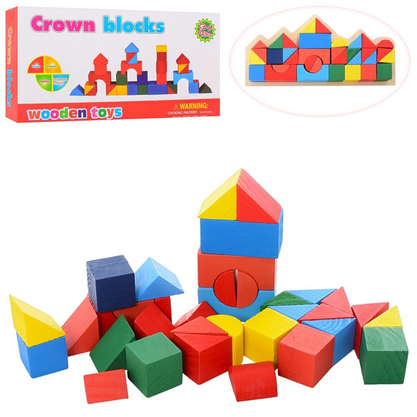 Деревянные блоки Конструктор / конструктор деревянный / деревянные игры ...