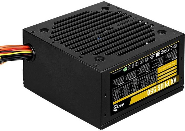 Aerocool Блок питания компьютера VX-550 PLUS, 550 Вт - купить с ...