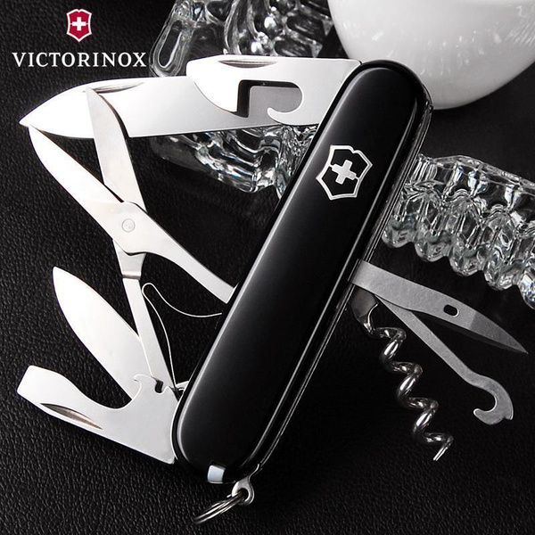 Нож Перочинный 14 Функций VICTORINOX Climber - 91 ММ - Складной ...