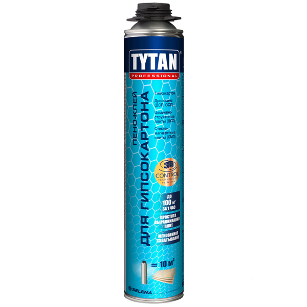 клей-пена TYTAN Professional для гипсокартона 830мл, арт.71361 - купить ...