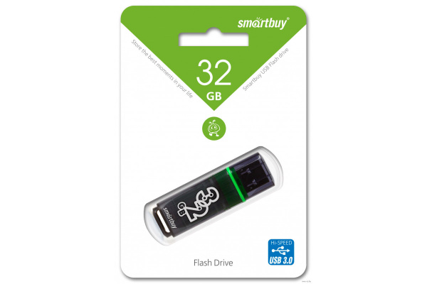 USB-флеш-накопитель SmartBuy Glossy series 32GB Dark Grey 32 ГБ купить ...