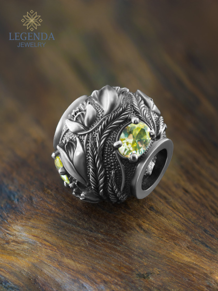 Legenda jewelry Шарм ювелирный Серебро черненое - купить с доставкой по ...