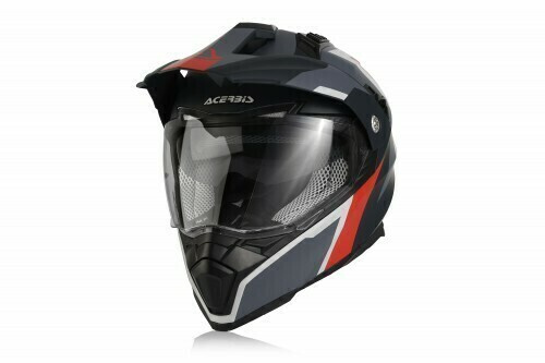 Мотошлем туристический эндуро Acerbis FLIP FS-606 Grey/Red, XS - купить ...