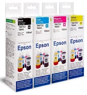 Расходник для печати Revcol Чернила комплект T664/673, для Epson L100 ...