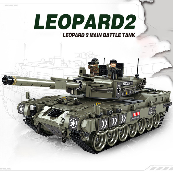 Конструктор Тяжелый танк Leopard / конструктор военный танк ...