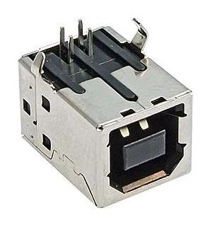 5шт Разъем USB-B Гнездо на плату USBB-1F горизонтальное - купить с ...