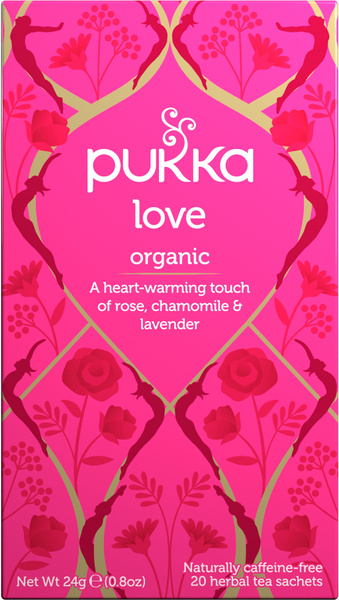 Чай в пакетиках травяной Pukka Love, 20 шт - купить с доставкой по ...