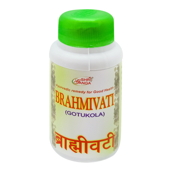 Брахми вати (Brahmi Vati), Shri Ganga, 200 таб. - купить с доставкой по ...