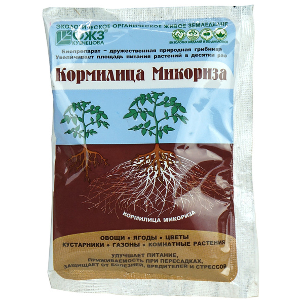 Удобрение Кормилица Микориза для корней всех растений 30гр - купить с ...