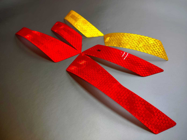 Наклейки светоотражающие на квадроцикл G1 Outlander (без расширителей ...