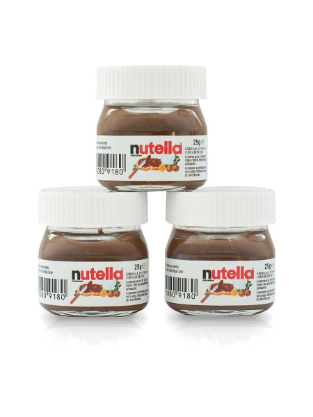 24 шт. Шоколадная паста Nutella mini / Нутелла мини 25гр набор 24 шт ...