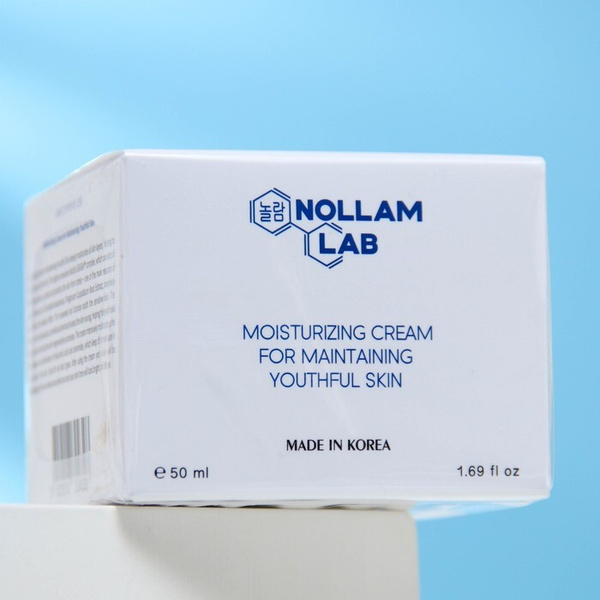 Крем увлажняющий NOLLAM LAB для сохранения молодости, 50 мл, 1 штука ...