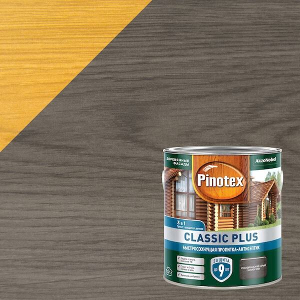PINOTEX CLASSIC PLUS / Пинотекс Классик Плюс пропитка-антисептик ...