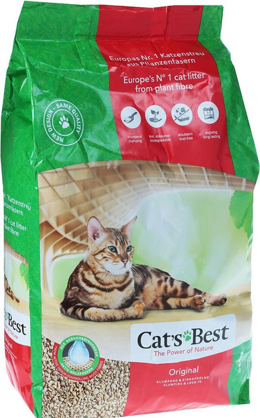 Cat's Best Наполнитель 8600г. - купить с доставкой по выгодным ценам в ...