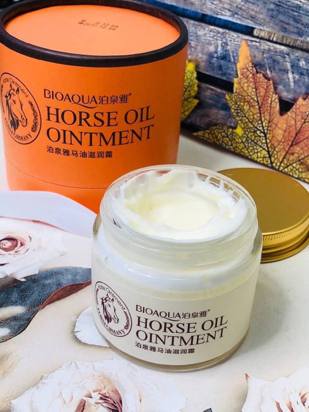 Horse Oil Ointment Крем для лица с лошадиным жиром - купить с доставкой ...