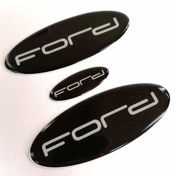 Наклейки объемные полиуретановые на Форд Фокус 3 рестайлинг (Ford Focus ...