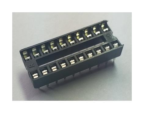 10шт Панелька dip -20 SCS-20 с шагом 2,54мм для микросхем - купить с ...
