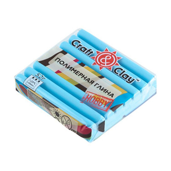 Полимерная глина Craft&Clay 1049 небесный, 52 г - купить с доставкой по ...
