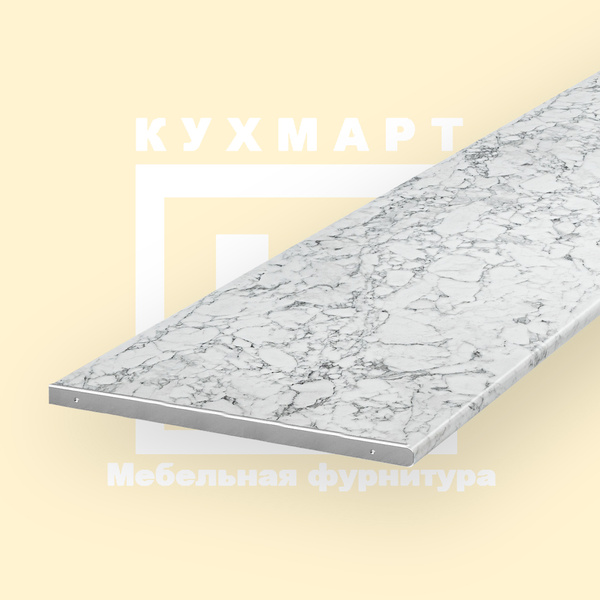 Столешница для кухни Скиф 2400х600x26мм с торцевыми планками . Цвет ...