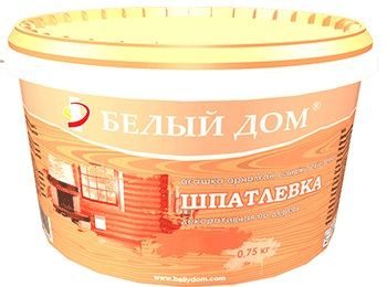 Декоративная цветная шпатлевка 0,75 кг Сосна купить по низкой цене с ...