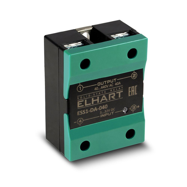 ESS1-DA-025 Однофазное твердотельное реле Elhart (25 Ампер) - купить по ...