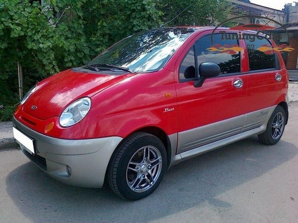 Обвес пластиковый на Дэу Матиз "Бест" (1998-2015 г.в.) купить по низкой ...