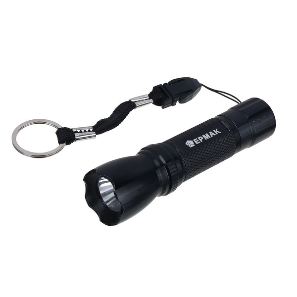 Фонарик мини металлический Ермак 0,5 Вт LED, 1xAA, алюминий - купить с ...