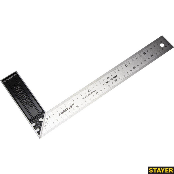 Линейка/угольник Stayer 3431-35_z01 350мм, Металл - купить по выгодным ...