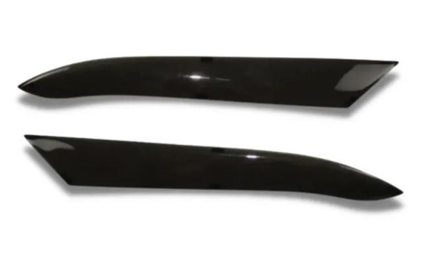 Реснички на фары Ford Focus 2 2004-2008 дорестайлинг. Накладки на фары ...