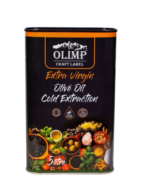 Оливковое масло Olimp Craft Lable Extra Virgin Olive Oil для Салата, 5л ...