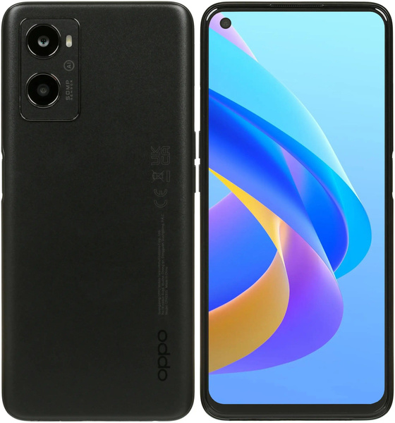 Смартфон OPPO A96 128 ГБ 6 ГБ Черный IPS 2 SIM купить c доставкой на ...
