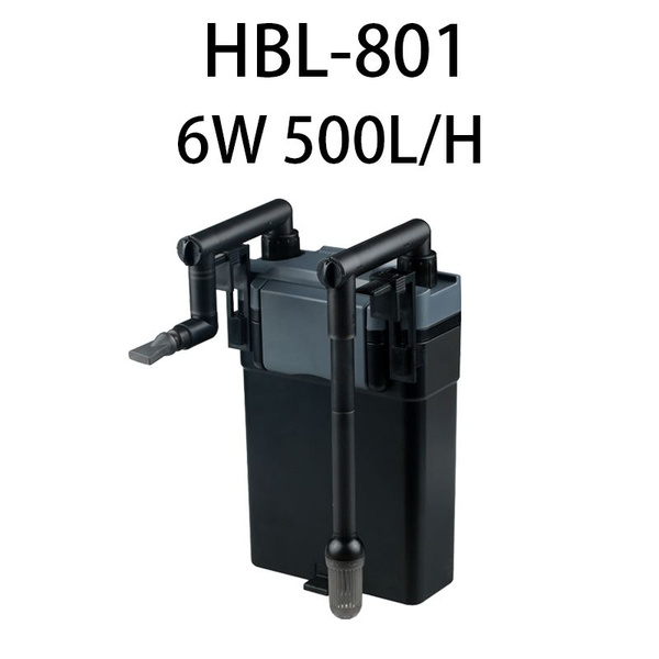 бесшумный внешний фильтр для аквариума sunsun HBL-801 мощностью 6 Вт ...